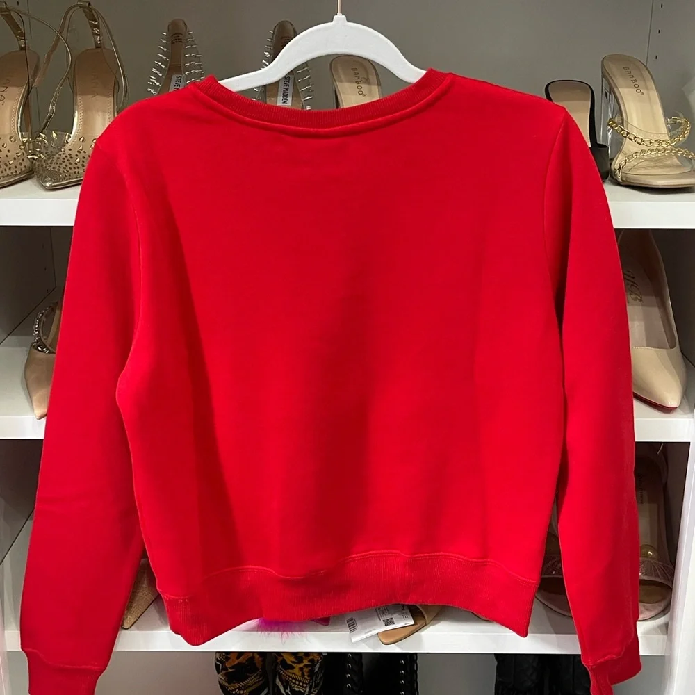 NEW Barbie Winter/Holiday Sweater Size S/M/L - Picture 5 of 7